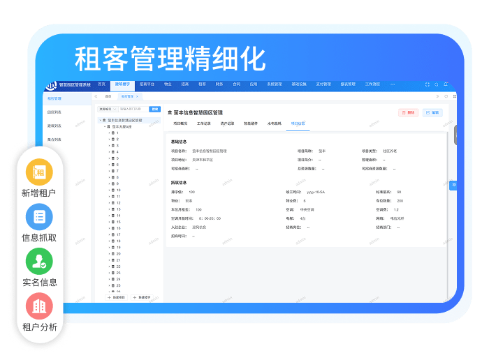 租客管理精细化